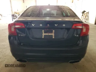 2015 Volvo S60 T6 Drive-E with VIN YV149MFK2F1341338, listed as a Copart auction lot 46083085 with 97,766 mi miles and Salvage Title. Bid and sale history available at carsss.com. Image 6.