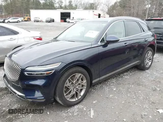 2025 Genesis GV70 2.5T with VIN 5NMMADTB5SH019701, listed as a IAAI auction lot 41728630 with 15,989 mi miles and . Bid and sale history available at DreamBid. Image 2.