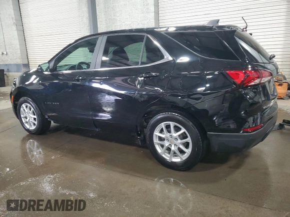 2023 Chevrolet Equinox LT with VIN 3GNAXUEG4PL107537, listed as a Copart auction lot 52333615 with 46,824 mi miles and Salvage Title. Bid and sale history available at DreamBid. Image 2.