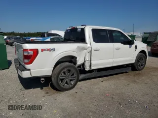 2023 Ford F-150 XL with VIN 1FTFW1E89PFC16983, listed as a Copart auction lot 52589775 with 33,975 mi miles and Salvage Title. Bid and sale history available at carsss.com. Image 3.