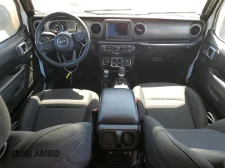 2022 Jeep Wrangler Unlimited Willys with VIN 1C4HJXDM6NW155064, listed as a Copart auction lot 68666394 with Not Provided miles and Salvage Title. Bid and sale history available at DreamBid. Image 8.