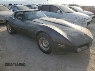 1981 Chevrolet Corvette with VIN 1G1AY8763B5103059, listed as a Copart auction lot 75293044 with 91,784 mi miles and Salvage Title. Bid and sale history available at carsss.com. Image 4.