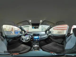 2013 Nissan LEAF SV with VIN 1N4AZ0CP3DC421675, listed as a Copart auction lot 45648375 with 40,437 mi miles and Salvage Title. Bid and sale history available at carsss.com. Image 12.