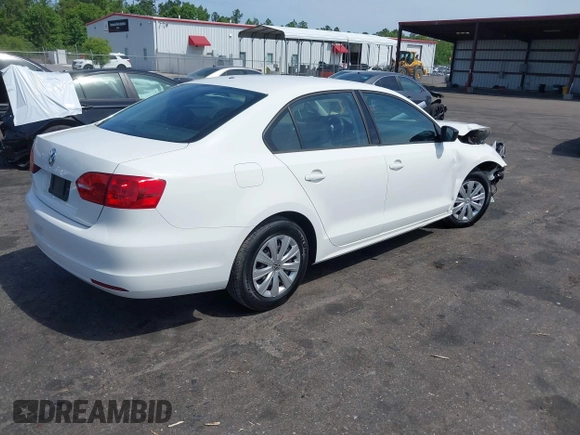2013 Volkswagen Jetta S with VIN 3VW2K7AJ9DM209790, listed as a IAAI auction lot 42109366 with 50,923 mi miles and . Bid and sale history available at DreamBid. Image 4.