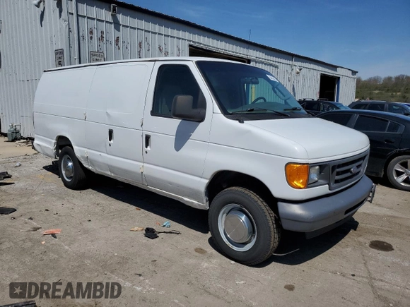 2006 Ford Econoline Cargo with VIN 1FTNS24L96HA84426, listed as a Copart auction lot 54436095 with 261,261 mi miles and Clean Title. Bid and sale history available at DreamBid. Image 4.