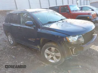 2016 Jeep Compass High Altitude Edition with VIN 1C4NJDEB1GD663181, listed as a IAAI auction lot 41757428 with 67,706 mi miles. Bid and sale history available at carsss.com. Image 1.