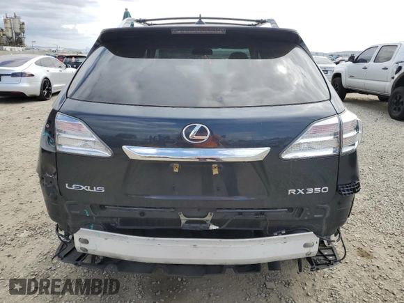 2010 Lexus RX 350 with VIN 2T2ZK1BA3AC032487, listed as a Copart auction lot 53350395 with 149,733 mi miles and Salvage Title. Bid and sale history available at carsss.com. Image 6.