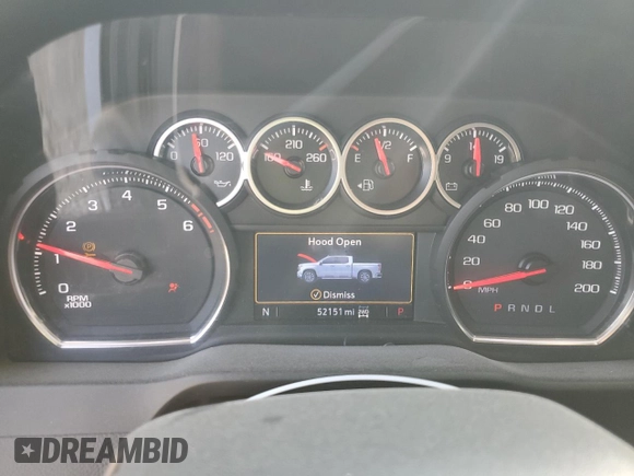 2020 Chevrolet Silverado 3500HD LT with VIN 1GC4YTE70LF204431, listed as a Copart auction lot 74904264 with 52,151 mi miles and Salvage Title. Bid and sale history available at carsss.com. Image 9.