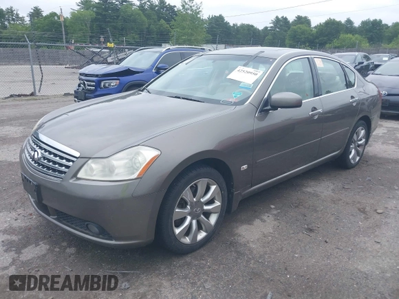 2007 Infiniti M x with VIN JNKAY01F37M460464, listed as a IAAI auction lot 42520950 with 147,632 mi miles and . Bid and sale history available at DreamBid. Image 2.