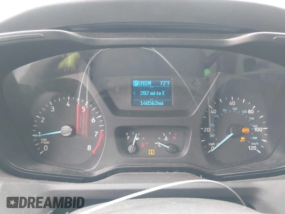 2017 Ford Transit with VIN 1FTYR1YM7HKB32968, listed as a IAAI auction lot 42041927 with 140,563 mi miles. Bid and sale history available at carsss.com. Image 7.