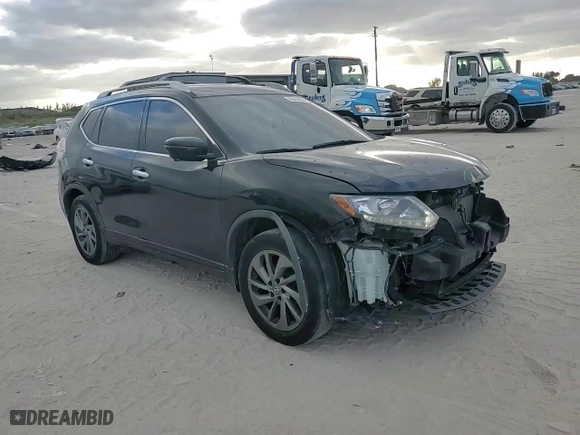 2016 Nissan Rogue SL with VIN JN8AT2MT5GW000695, listed as a Copart auction lot 83474804 with 173,372 mi miles and Salvage Title. Bid and sale history available at carsss.com. Image 12.