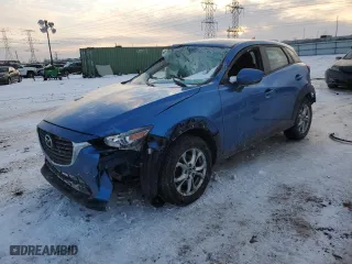 2016 Mazda CX-3 Sport with VIN JM1DKFB74G0132603, listed as a Copart auction lot 45465775 with 49,067 mi miles and Salvage Title. Bid and sale history available at carsss.com. Image 1.