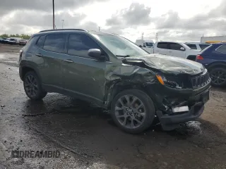 2021 Jeep Compass 80th Anniversary с VIN 3C4NJDEB7MT591859, выставлен на аукционе Copart как лот 55968415 с пробегом 78 015 миль миль и Списание • Salvage title. История ставок и продаж доступна на DreamBid. Изображение 4.