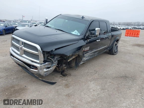 2014 Ram 2500 Longhorn with VIN 3C6UR5PL9EG207565, listed as a IAAI auction lot 41511580 with 125,266 mi miles. Bid and sale history available at carsss.com. Image 2.