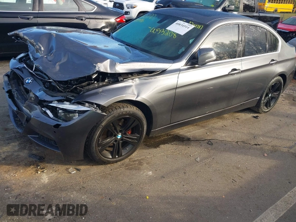 2017 BMW 3 Series 330i with VIN WBA8B9G30HNU53208, listed as a IAAI auction lot 40834514 with 73,119 mi miles. Bid and sale history available at carsss.com. Image 17.