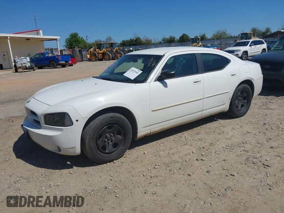 2006 Dodge Charger Police with VIN 2B3KA43H46H461786, listed as a IAAI auction lot 41875106 with 221,982 mi miles. Bid and sale history available at carsss.com. Image 2.