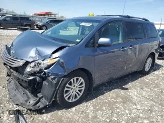 2015 Toyota Sienna XLE с VIN 5TDYK3DC7FS600281, выставлен на аукционе Copart как лот 53738065 с пробегом 91 207 миль миль и Списание • Salvage title. История ставок и продаж доступна на DreamBid. Изображение 1.