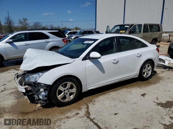 2014 Chevrolet Cruze 2LT with VIN 1G1PE5SB5E7403121, listed as a Copart auction lot 52585715 with 73,497 mi miles and Salvage title. Bid and sale history available at DreamBid. Image 1.