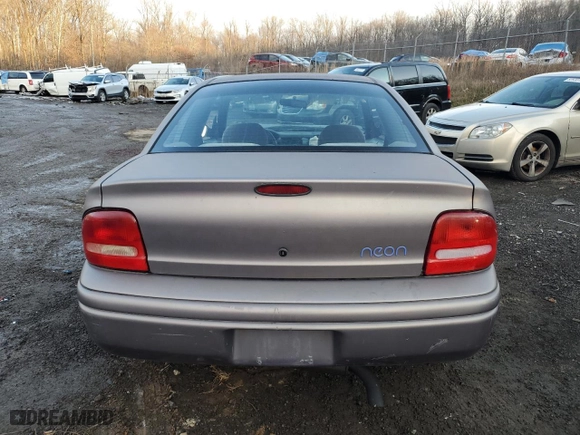 1995 Plymouth Neon Base Competition with VIN 1P3ES42C3SD239472, listed as a Copart auction lot 83918674 with 36259 miles and Salvage Title. Bid and sale history available at carsss.com. Image 6.