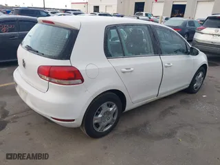 2010 Volkswagen Golf with VIN WVWDB7AJ6AW406990, listed as a IAAI auction lot 41506320 with 152,692 mi miles. Bid and sale history available at carsss.com. Image 4.