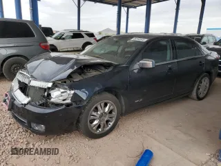 2008 Lincoln MKZ with VIN 3LNHM26T28R632252, listed as a Copart auction lot 45240545 with 133,408 mi miles and Salvage Title. Bid and sale history available at carsss.com. Image 1.