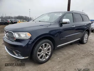 2017 Dodge Durango Citadel with VIN 1C4RDJEG8HC814558, listed as a Copart auction lot 83306564 with 103,361 mi miles and Clean Title. Bid and sale history available at carsss.com. Image 1.