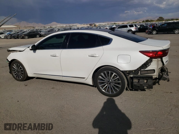 2018 Kia Cadenza Premium with VIN KNALC4J11J5105019, listed as a Copart auction lot 72257314 with 52,912 mi miles and Salvage Title. Bid and sale history available at DreamBid. Image 2.