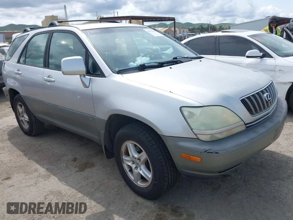 2002 Lexus RX with VIN JTJHF10U820292183, listed as a IAAI auction lot 41976969 with 230,353 mi miles. Bid and sale history available at carsss.com. Image 1.