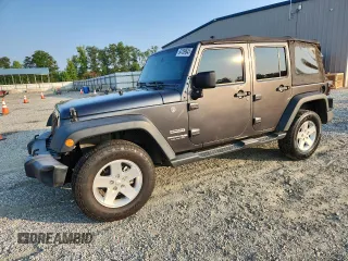 2018 Jeep Wrangler Unlimited Sport S with VIN 1C4BJWDG0JL810826, listed as a Copart auction lot 64109645 with 204,977 mi miles and Clean title. Bid and sale history available at DreamBid. Image 1.