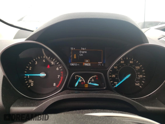 2017 Ford Escape SE with VIN 1FMCU9GDXHUD44286, listed as a Copart auction lot 54864485 with 138,212 mi miles and Clean Title. Bid and sale history available at carsss.com. Image 9.