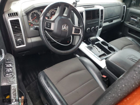 2010 Dodge Ram 1500 Sport with VIN 1D7RV1CT9AS169692, listed as a Copart auction lot 84539224 with 186,388 mi miles and Salvage Title. Bid and sale history available at carsss.com. Image 8.