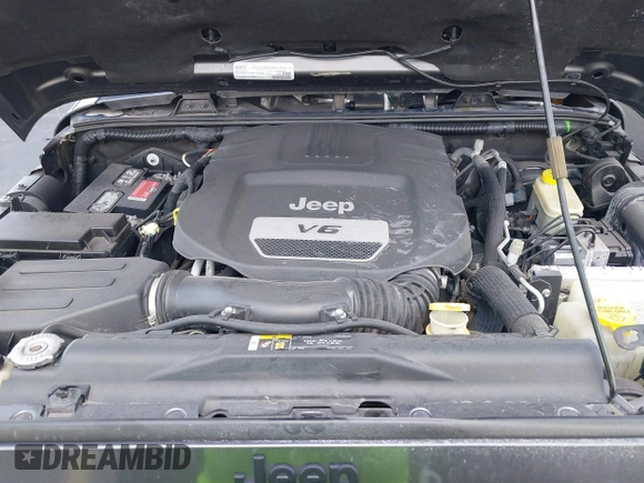2017 Jeep Wrangler Unlimited Sahara with VIN 1C4BJWEG2HL612421, listed as a IAAI auction lot 42355409 with 81,708 mi miles and . Bid and sale history available at DreamBid. Image 10.