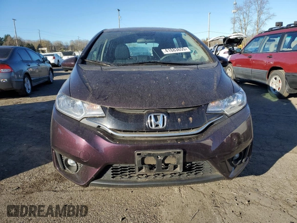 2015 Honda Fit EX-L with VIN 3HGGK5H86FM730356, listed as a Copart auction lot 41883655 with Not provided miles and Salvage title. Bid and sale history available at DreamBid. Image 5.