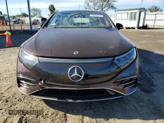 2023 Mercedes-Benz EQS with VIN W1KCG4EBXPA040770, listed as a Copart auction lot 43034264 with 0 mi miles. Bid and sale history available at carsss.com. Image 5.