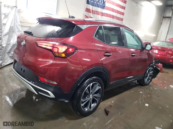 2023 Buick Encore GX Select with VIN KL4MMDS26PB044220, listed as a Copart auction lot 88313205 with 28,277 mi miles and Salvage Title. Bid and sale history available at carsss.com. Image 3.
