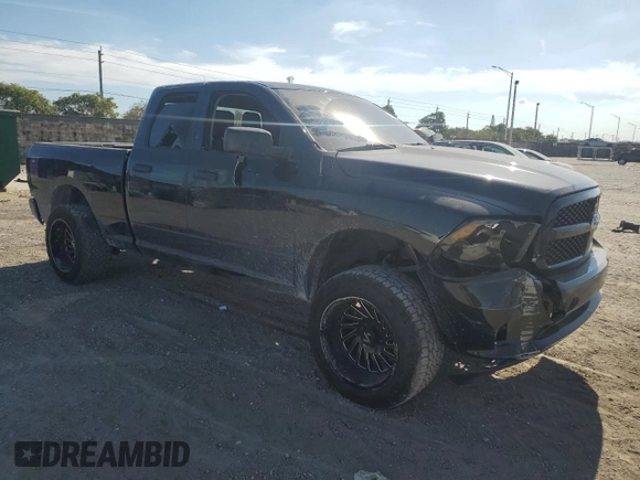 2018 Ram 1500 Express with VIN 1C6RR7FG7JS332105, listed as a Copart auction lot 83868994 with 94,747 mi miles and Salvage Title. Bid and sale history available at carsss.com. Image 4.