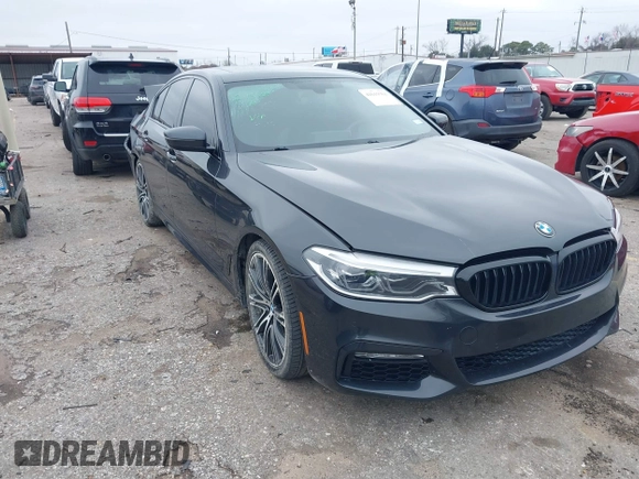 2017 BMW 5 Series 540i with VIN WBAJE5C37HG914013, listed as a IAAI auction lot 41619362 with 64,005 mi miles and . Bid and sale history available at DreamBid. Image 1.