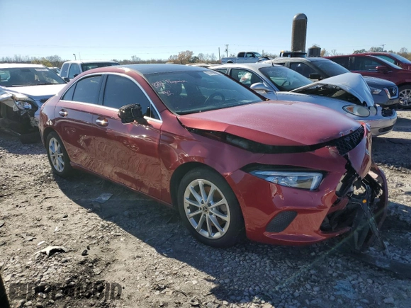 2022 Mercedes-Benz A 220 with VIN W1K3G4FB9NJ341090, listed as a Copart auction lot 82666884 with 31,696 mi miles and Salvage Title. Bid and sale history available at DreamBid. Image 4.