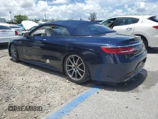 2019 Mercedes-Benz S-Class S 560 with VIN WDDXK8DB4KA038059, listed as a Copart auction lot 63028734 with 40,327 mi miles and Non Repairable. Bid and sale history available at carsss.com. Image 2.