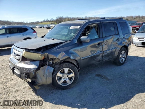 2011 Honda Pilot EX-L with VIN 5FNYF3H67BB030564, listed as a Copart auction lot 46863995 with 204,027 mi miles and Salvage Title. Bid and sale history available at carsss.com. Image 1.
