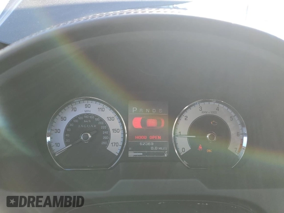 2009 Jaguar XF with VIN SAJWA07C691R20716, listed as a Copart auction lot 89215985 with 62,369 mi miles and Salvage Title. Bid and sale history available at DreamBid. Image 9.