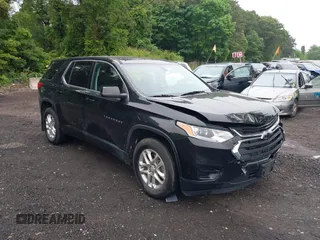 2021 Chevrolet Traverse LS with VIN 1GNERFKW3MJ252834, listed as a IAAI auction lot 42505849 with 55,012 mi miles and . Bid and sale history available at DreamBid. Image 1.