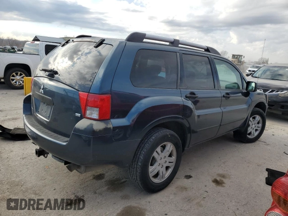 2005 Mitsubishi Endeavor LS with VIN 4A4MM21S95E037388, listed as a Copart auction lot 84843244 with 151,631 mi miles and Salvage Title. Bid and sale history available at carsss.com. Image 3.