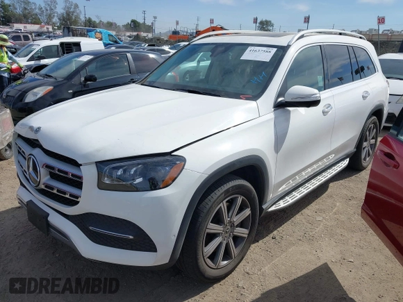 2021 Mercedes-Benz GLS with VIN 4JGFF5KE6MA420873, listed as a IAAI auction lot 41637588 with 51,709 mi miles. Bid and sale history available at carsss.com. Image 19.