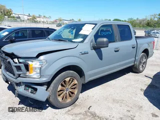 2019 Ford F-150 XL with VIN 1FTEW1CP1KFC29631, listed as a IAAI auction lot 41757364 with 81,796 mi miles and . Bid and sale history available at carsss.com. Image 2.