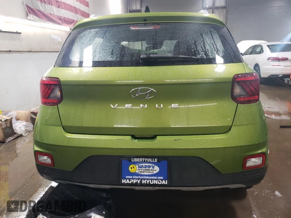 2020 Hyundai Venue SEL with VIN KMHRC8A3XLU027012, listed as a Copart auction lot 45760145 with 62,566 mi miles and Salvage Title. Bid and sale history available at carsss.com. Image 6.