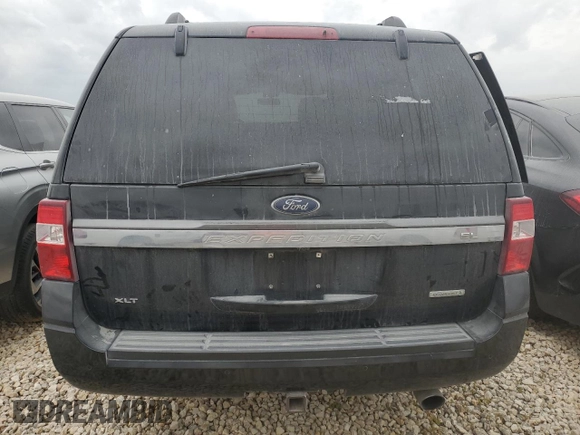 2016 Ford Expedition Max XLT with VIN 1FMJK1JT0GEF50515, listed as a Copart auction lot 54939125 with 106,937 mi miles and Salvage title. Bid and sale history available at DreamBid. Image 6.