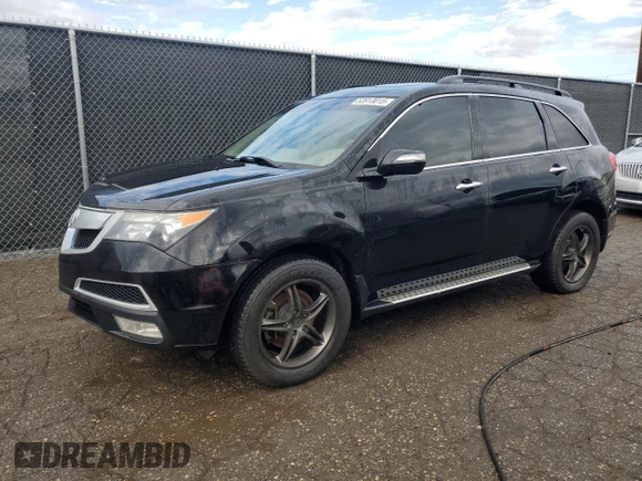 2011 Acura MDX Tech Pkg with VIN 2HNYD2H64BH503437, listed as a Copart auction lot 53913015 with 168,959 mi miles and Clean Title. Bid and sale history available at carsss.com. Image 1.