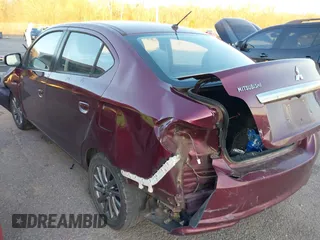 2018 Mitsubishi Mirage G4 SE with VIN ML32F4FJ4JHF06342, listed as a IAAI auction lot 41589317 with 226,233 mi miles. Bid and sale history available at carsss.com. Image 3.