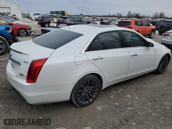 2017 Cadillac CTS Luxury AWD z VIN 1G6AX5SX8H0159662, wystawiony jako Copart lot #47573825 z przebiegiem 51 264 mil mil oraz Szkoda całkowita • Salvage title. Historia ofert i sprzedaży dostępna na DreamBid. Obrazek 3.